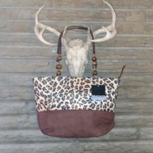 Braciano Leopard Print Purse
